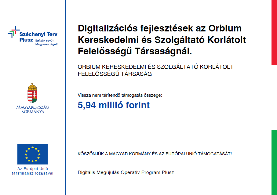 DIMOP Plusz pályázati tábla